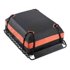 Universal Fit Roof Rack 51x36x4.1in 200lb Load with Ratchet and Net Set