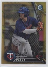 2016 Bowman Draft Chrome Top Prospects Gold Refractor 3/50 Daniel Palka 0k2r