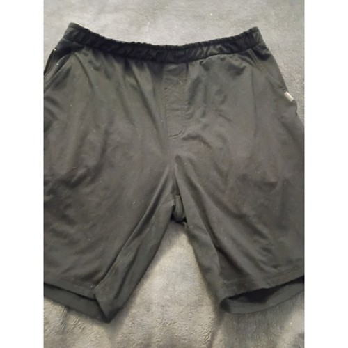 Eddie Bauer, Eddie Bauer Lounge Mens Black Shorts Elastic Waistband Size Large