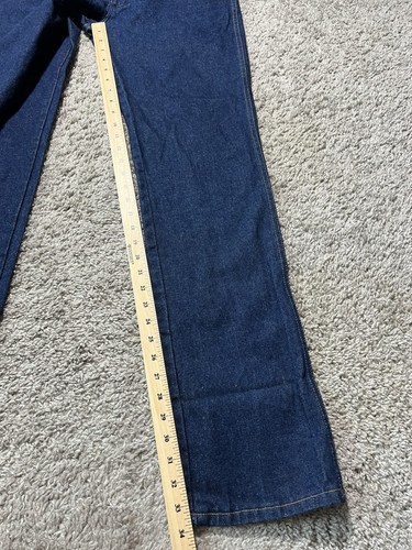 Neu mit Etikett Vintage 70er Jahre Made In USA RUSTLER Dark Indigo Denim Jeans *lesen - Bild 6 von 10