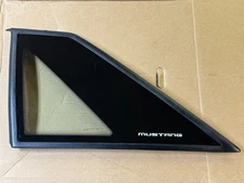 87-93 Ford Mustang Quarter Window Glass DRIVERS Side HATCHBACK OEM Carlite GT LX