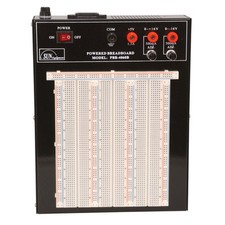 Sun Equipment PBB-4060B Breadboard, Powered, 2420 ties, 5@1.5A, 16V@500mA, 5%