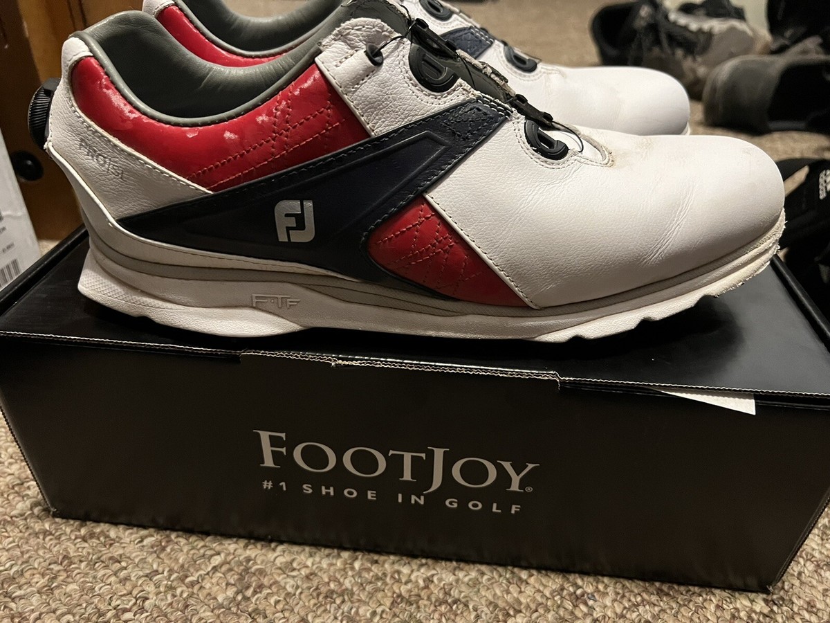 Foot Joy Golf Shoes. MyJoys Pro Sl Men Spikelss BOA. Size  display picture 1