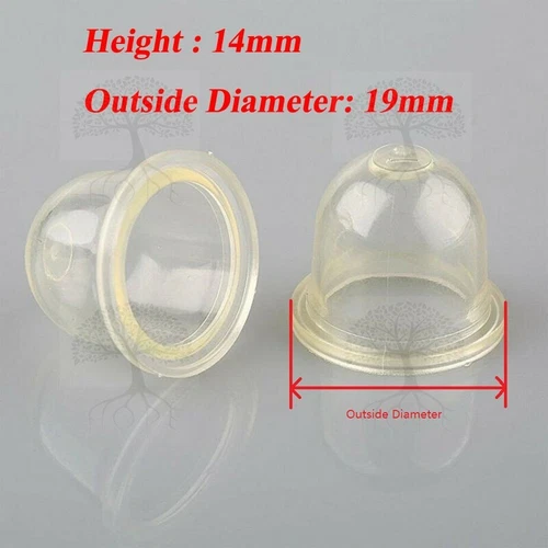 PRIMER BULB FOR WHIPPER SNIPPER SUITS MOST RYOBI TALON HONDA STIHL TRIMMER 19mm - Picture 2 of 3