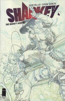 Sharkey the Bounty Hunter Nr. 4 (2019), Variant Cover Bianchi, Neuware, new