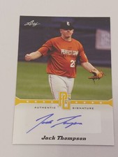Jack Thompson 2013 Leaf Perfect Game Certified Autograph Rookie Card #A-JT2