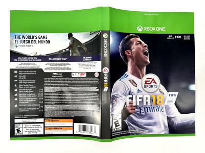 EA Aports Fifa 18 Xbox One GameStop Promotional Display Store Artwork