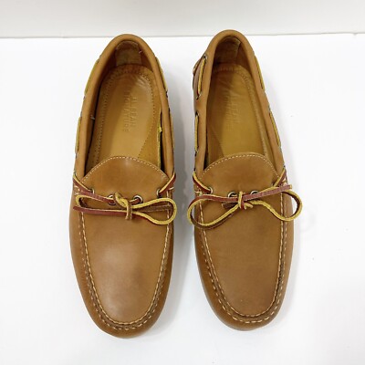 LL BEAN MEN\'S BOAT SHOES BROWN SIZE 14EE L.L. Bean | Shoes | Ll Bean Mens Boat Shoes Brown Size 4ee  main image 4
