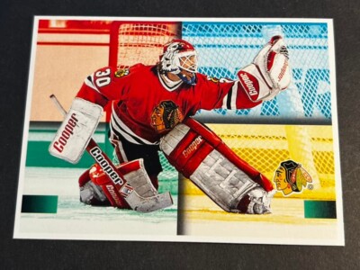 Box 3: 1995 TSC Members Only MISSING FOIL BORDERED PROOF Ed Belfour Blackhawks