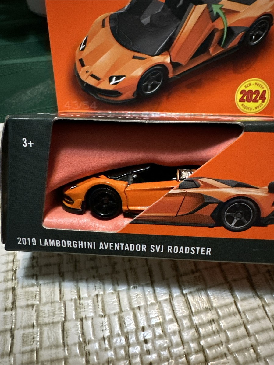 2019 Lamborghini Aventador SVJ Roadster * 2024 Matchbox Moving