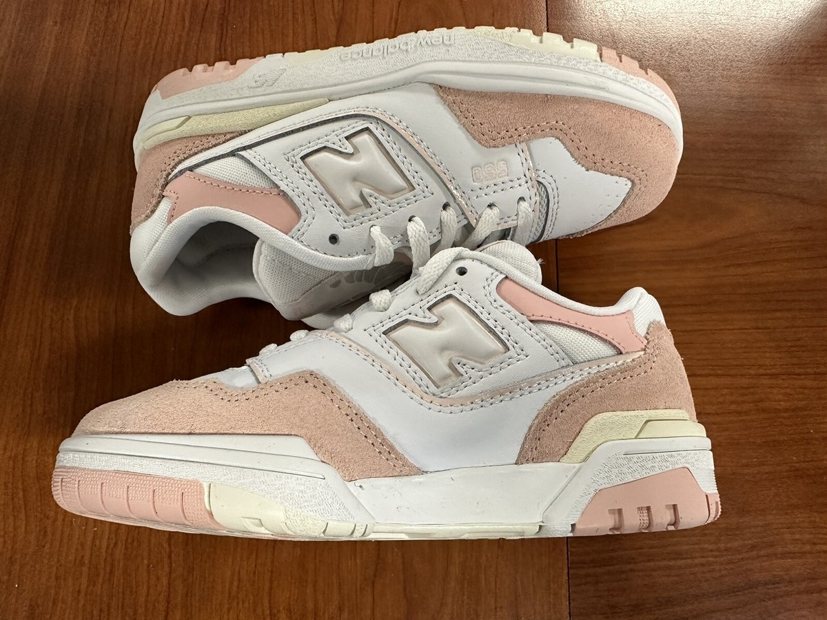 New Balance 550 Little Kid 'White Pink Haze' PSB550CD CHOOSE