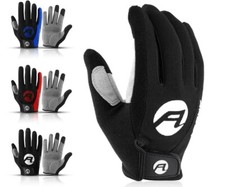 Men Women Full Finger Gloves Touch Screen Cycling Bik Downhill Gloves Breathable