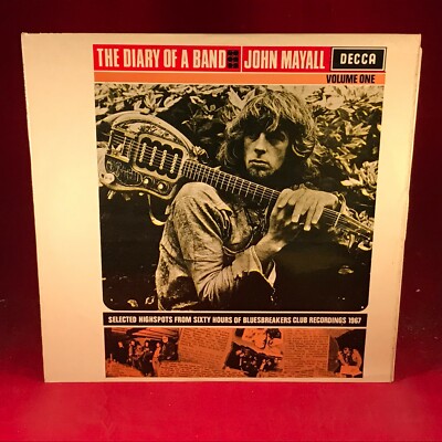 JOHN MAYALL The Diary Of A Band Volume One 1968 UK stereo vinyl LP original