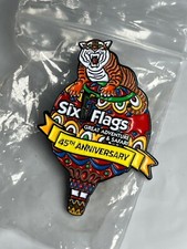 Prendedor Six Flags Great Adventure NJ 45 aniversario globo aerostático tigre