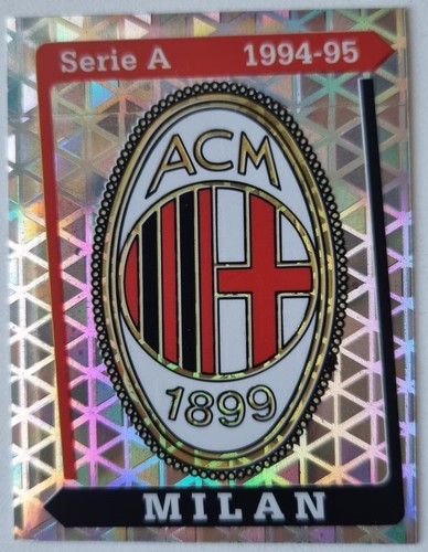 PANINI CALCIATORI 1994-95 1995 - SCUDETTO MILAN N. 201 con velina - ESAURITA