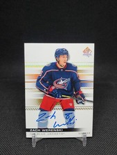 2019-20 SP Authentic Hockey Zach Werenski #60 Limited Auto 