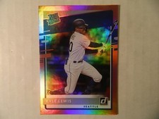     2020 Donruss Holo Pink Foil Rated Rookie card of Kyle Lewis  - Mariners  HOT