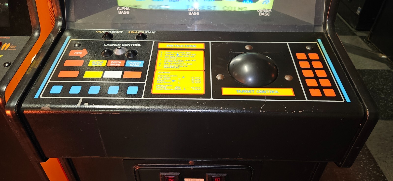 MISSILE COMMAND Video Arcade Game - Atari 1980 - 2562 | eBay