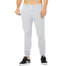 Bella  Canvas Unisex Jogger Sweatpant 3727 With Side Pockets Cuffed Bottom Pant
