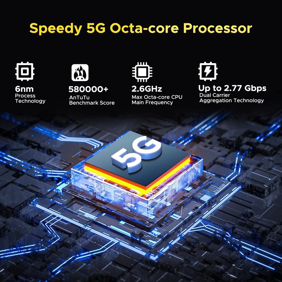 DOOGEE S200 6,72 Zoll 5G Outdoor Smartphone 32GB+256GB Android 14 Handy 10100mAh - Bild 2 von 4