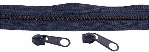 2m Reißverschluss Meterware 8mm Spirale endlos inkl. 5 Zipper - Bild 9 von 10