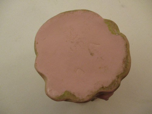 Antique c1900 Schafer and Vater Alice in Wonderland Tea Cup Pink Bisque Ceramic - Picture 7 of 10