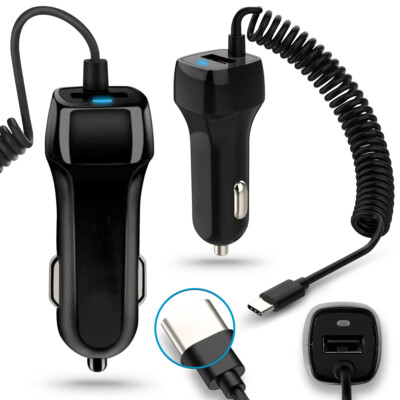Auto Ladegerät Xiaomi Redmi Note 8 Pro Ladekabel Lade Kabel USB Typ-C Datenkabel