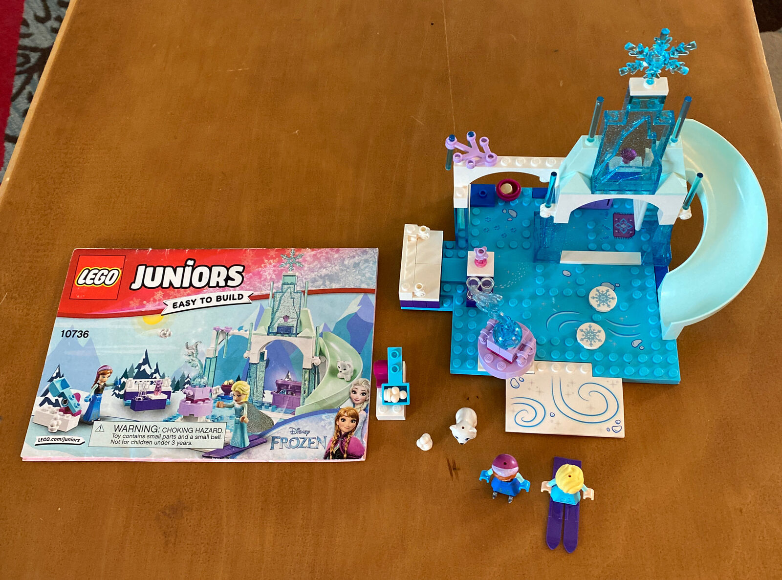 Suradam Ved daggry hældning Lego Disney Princess Set 10736 Anna and Elsa&#039;s Frozen Playground - No  Box | eBay