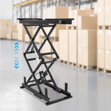 63.5kg/140lbs Electric Scissor Lift Table For Material Handling Transportation