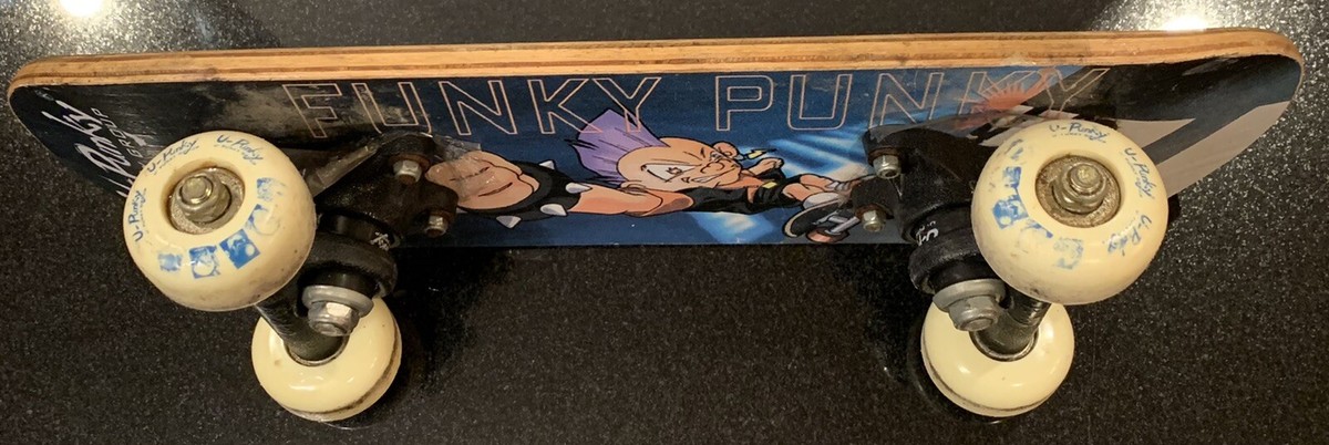 Vintage U-Punky Group Victory Skateboard 16 1/2” Funky Punky Mini