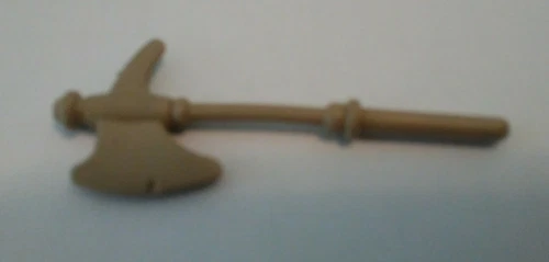 Vintage 1982 HE-MAN MOTU CASTLE of  GRAYSKULL SHORT HANDLE AXE- Weapon Accessory
