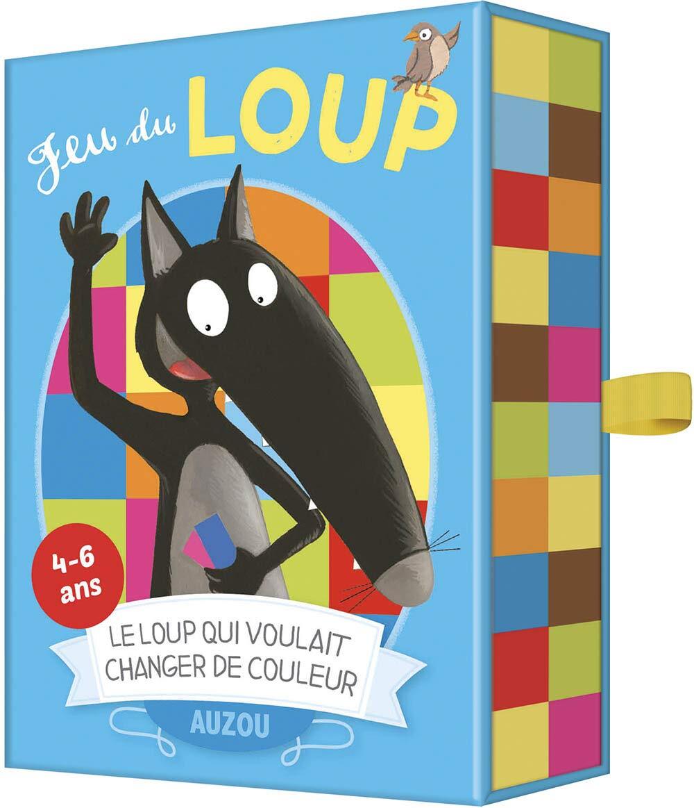 9782733847817 Cartes à jouer Auzou - jeu du Loup qui voulait ch...er de couleur