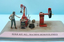 M.M.B 012 / KIT RESINE / MACHINE DEMONTE PNEUS 1/43