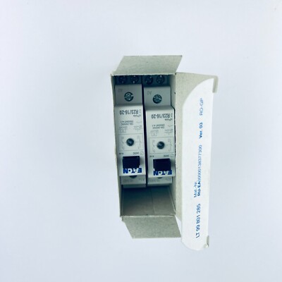 2 STÜCK IN EATON Z-R23/16-20 ICS-R16D024B200 16A 24VDC EINBAURELAIS