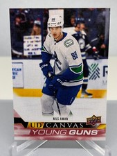 Nils Aman #C214 Young Guns Canvas 22-23 Vancouver Canucks
