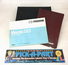 <!--F#f_0-->1999 MAZDA 323 OWNERS MANUAL/GLOVEBOX BOOK<!--F/-->