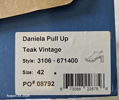 Dansko Teak Vintage Women display picture 1