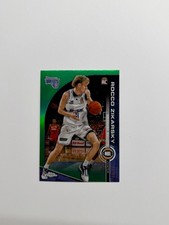 2023-24 Topps Chrome NBL Rocco Zikarsky, Brisbane Bullets RC Rookie Green 27/99