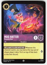Mad Hatter - Unruly Eccentric [D23] #16 Prices | Lorcana Promo