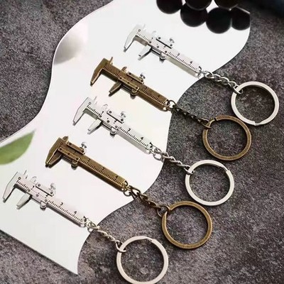 Für Mini Jade Schmuck Messschieber Schlüsselanhänger Anhänger Werkzeug für