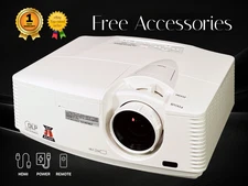 4200 ANSI DLP Projector for Home Theater Cinema Movie HD HDMI + 1 Year Warranty!