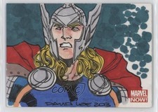 2013 Upper Deck Marvel Now! 1/1 David Lee Auto Sketch g2u