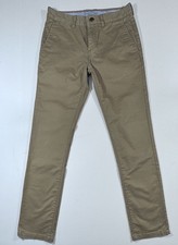 Men’s Joules Chino Trousers Tan 30W 31L Cotton Smart Casual Excellent Con. c27