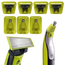 10PZ Lame Lamette di Ricambio per Rasoio Elettrico Philips OneBlade