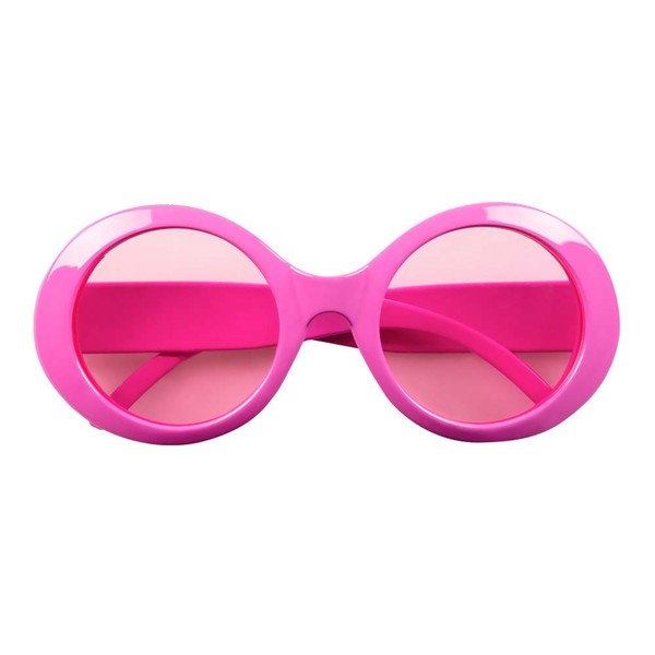 Partybrille Jackie Neonpink Sonnenbrille 60Er Jahre Retro Mottoparty Karneval-image