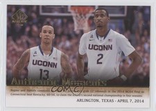 2014-15 SP Authentic Authentic Moments DeAndre Daniels Shabazz Napier #73 0q0