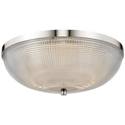 Kalco Lighting 512142PN Portland Flush Mount Polished Nickel