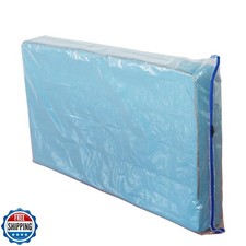 JUNESHE Crib Mattress Storage Bag with Zipper -4 Mil Plastic Wate