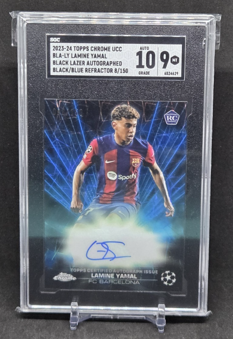 2023-24 Topps Chrome UEFA Club Competitions - Black Lazer