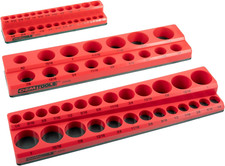 3pc Magnetic Sae Socket Organizer 14 38 12 Holder